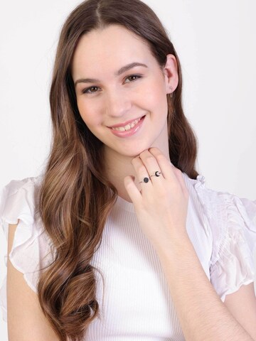 Lucardi Ring in Zilver: voorkant