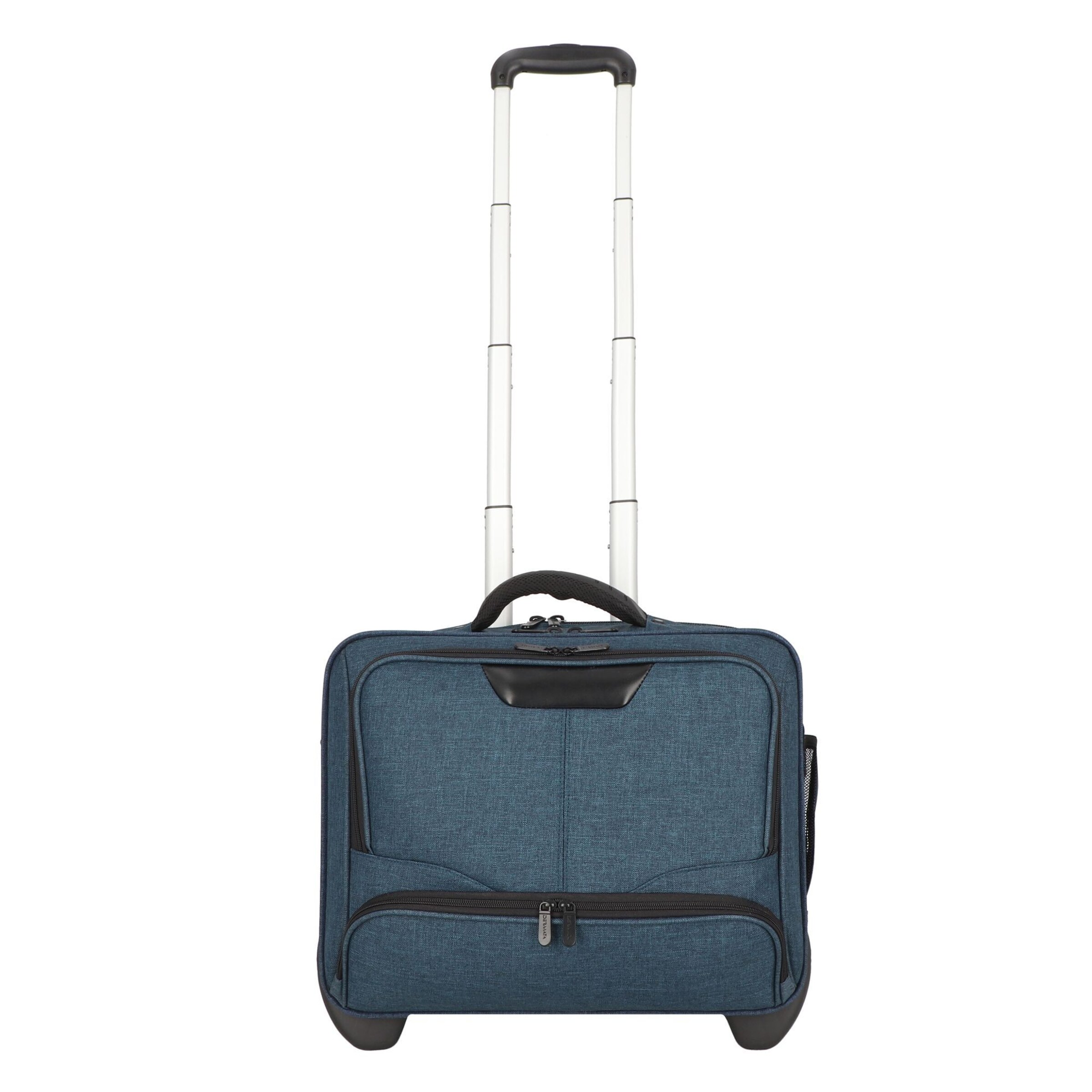 Trolley di Dermata in blu: frontale