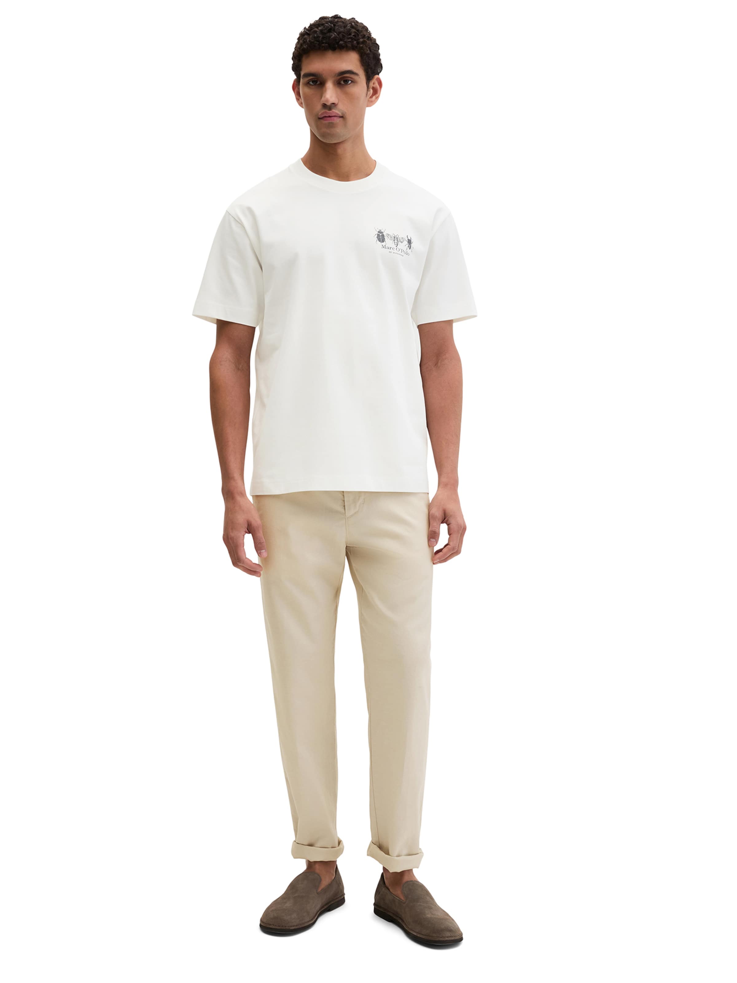 T-Shirt Marc O'Polo en blanc