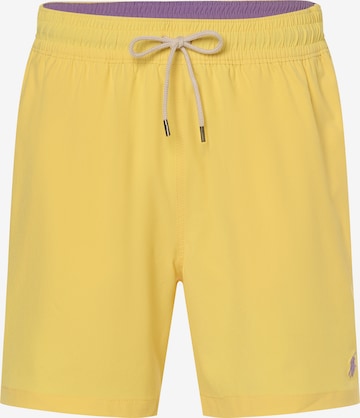 Polo Ralph Lauren Board Shorts in Yellow: front