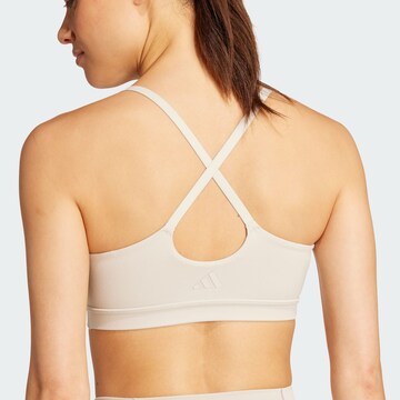 Bustier Soutien-gorge de sport 'All Me' ADIDAS PERFORMANCE en beige