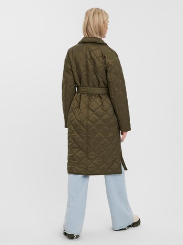 VERO MODA Between-Seasons Coat 'KENNEDY' in Green