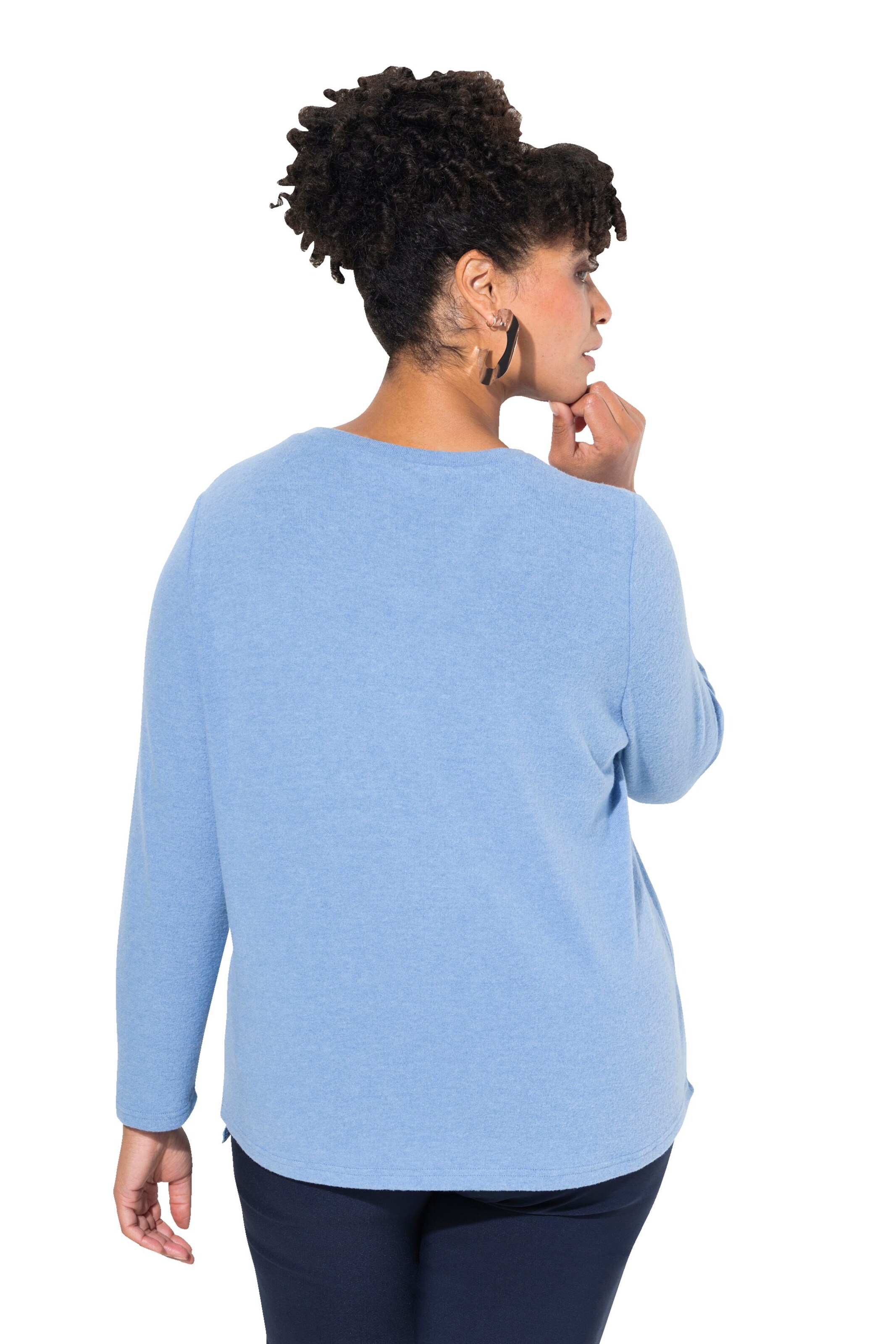 MIAMODA Pullover in Blau