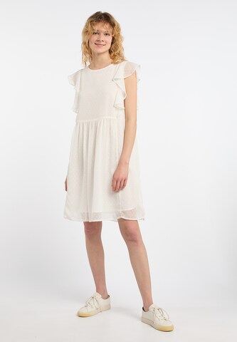 DreiMaster Vintage - Vestido en blanco