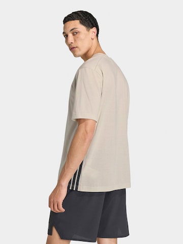 ADIDAS SPORTSWEAR Funkční tričko 'WE' – hnědá: zadní strana