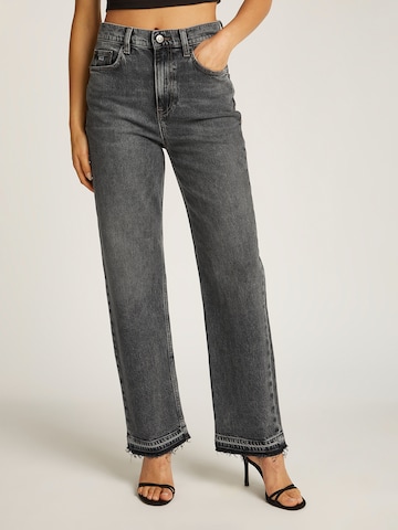 Tommy Jeans Slimfit Jeans 'LAYLA' in Grau: Vorderseite