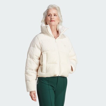 ADIDAS ORIGINALS Kurtka zimowa w kolorze biały: przód