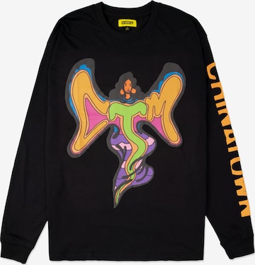 MARKETSweater majica - crna boja: prednji dio