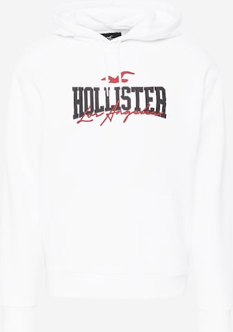 HOLLISTER Bluzka sportowa w kolorze biały: przód