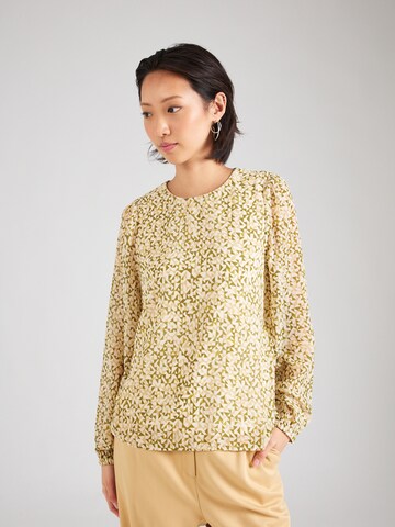 VERO MODA Blus 'HOLLY' i beige: framsida