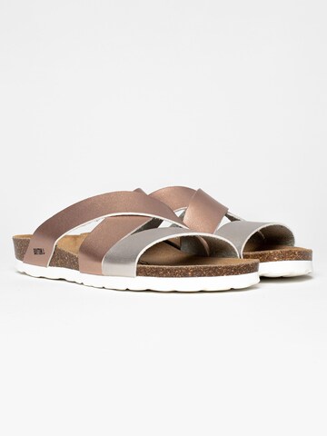 Bayton - Zapatos abiertos en marrón
