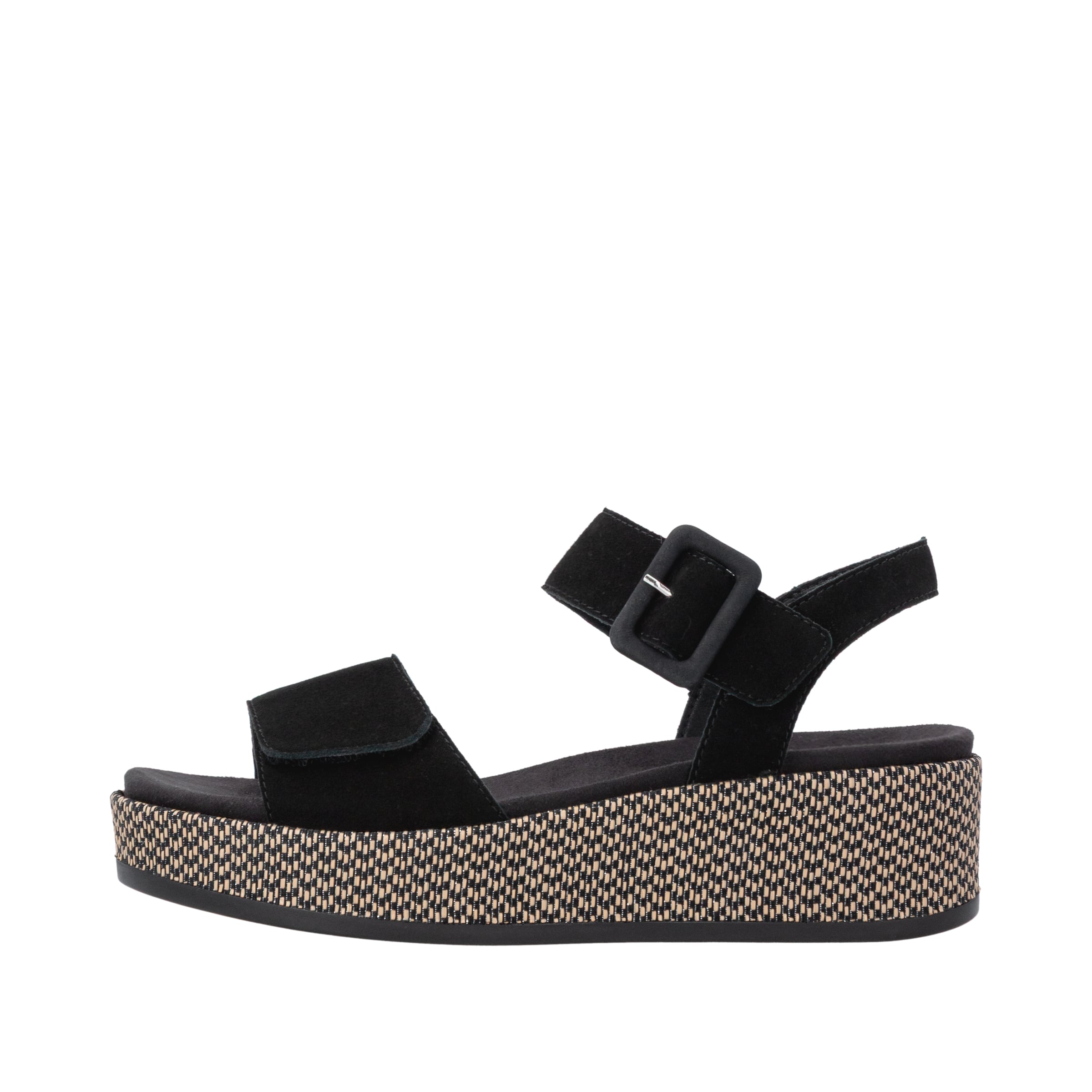 REMONTE Strap Sandals in Black