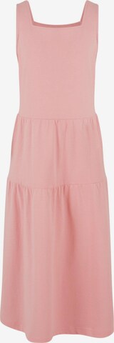 Urban Classics Dress 'Valance ' in Pink: front