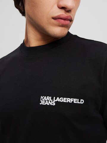 T-Shirt KARL LAGERFELD JEANS en noir