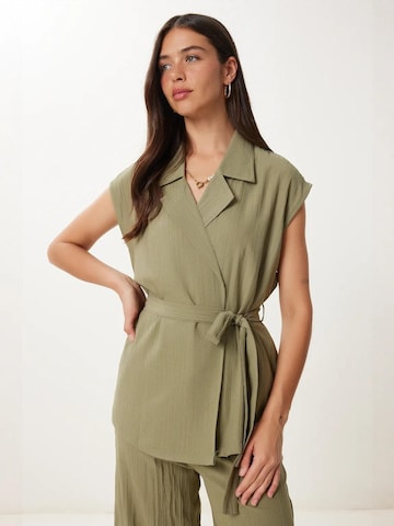 Pantalons de tailleur Happiness İstanbul en vert