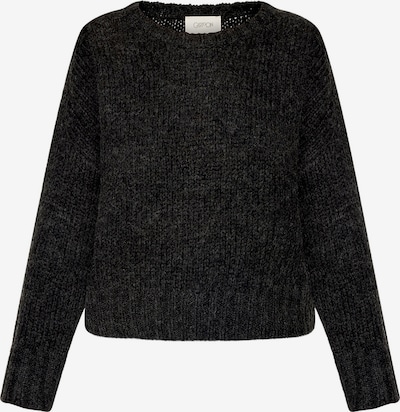 Cartoon Basic-Pullover mit Rundhalsausschnitt in XS in schwarzmeliert, Produktansicht