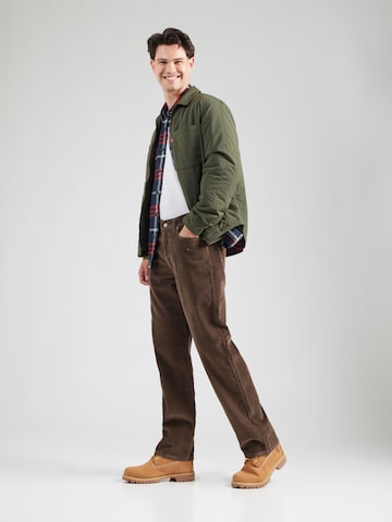 LEVI'S ® Loosefit Broek '565™ Loose Straight' in Bruin