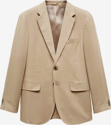 MANGO MAN Regular fit Suit Jacket 'Amalfi' in Beige: front