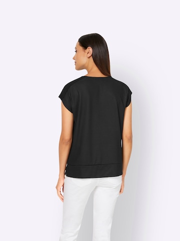 heine T-Shirt in Schwarz