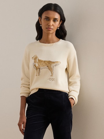 Pullover 'RIEDNEE' di Lauren Ralph Lauren Petite in beige: frontale