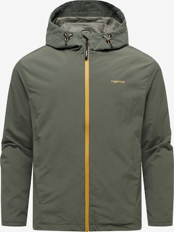 Giacca funzionale 'Lewie' di Ragwear in verde: frontale