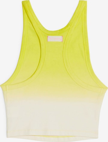 PUMA - Top desportivo 'LEMLEM' em amarelo