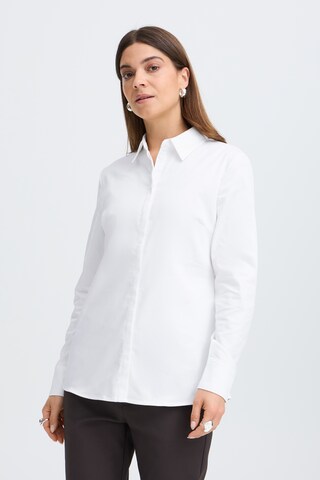 T-shirt Pulz en blanc : devant