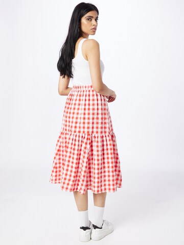 Monki Skirt in Orange