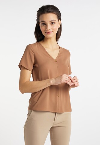 usha BLACK LABEL Blouse in Beige: front