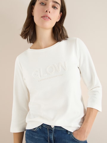 T-shirt CECIL en blanc : devant