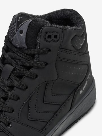 Hummel High-Top Sneakers in Black