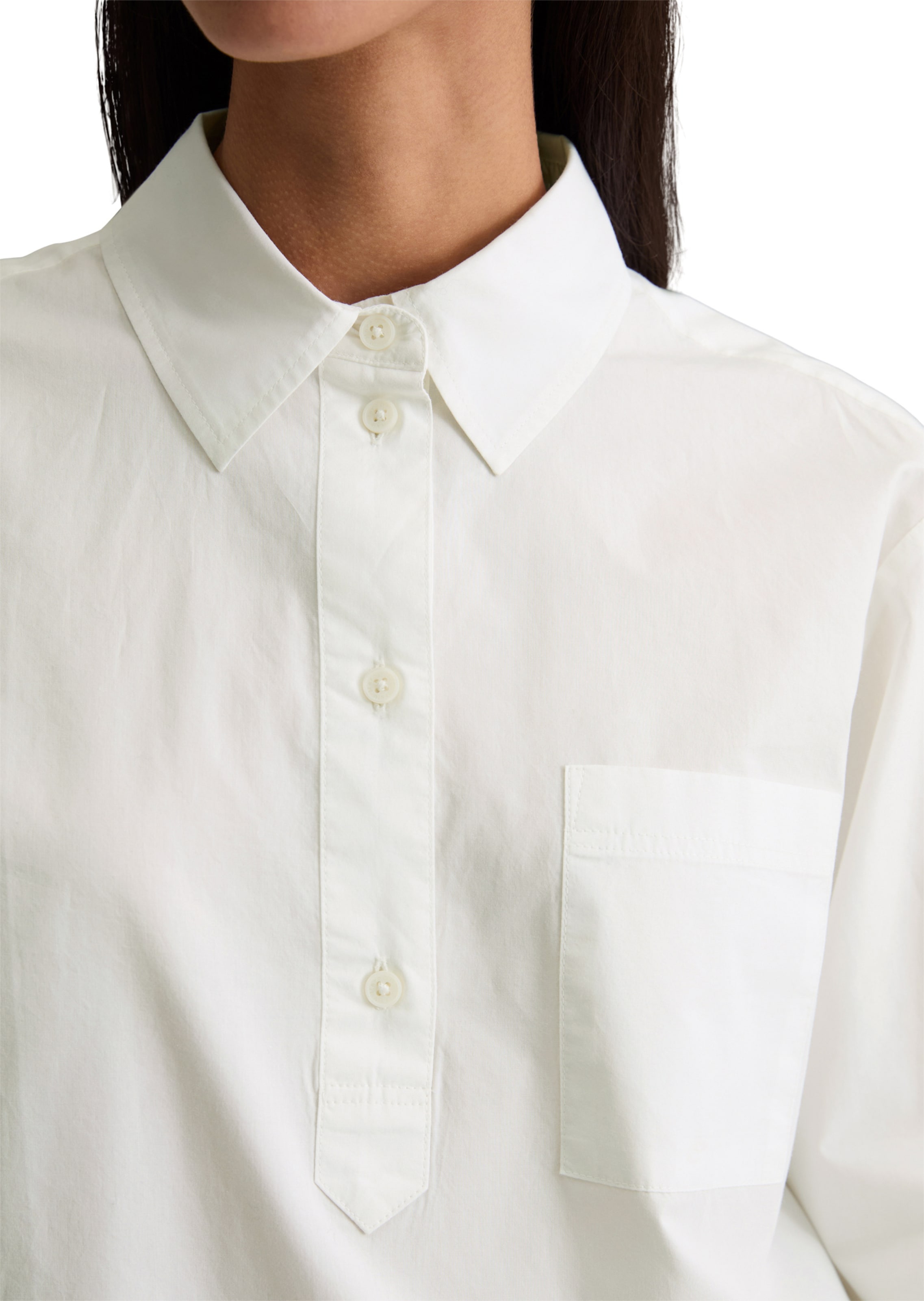 Marc O'Polo DENIM Blouse in Wit