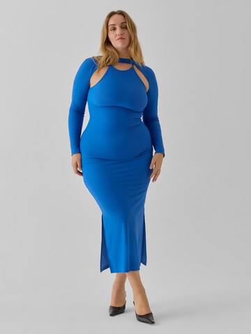 VERO MODA Kleid 'Joann' in Blau: predná strana