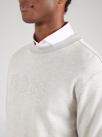 Sweat-shirt BOSS en gris