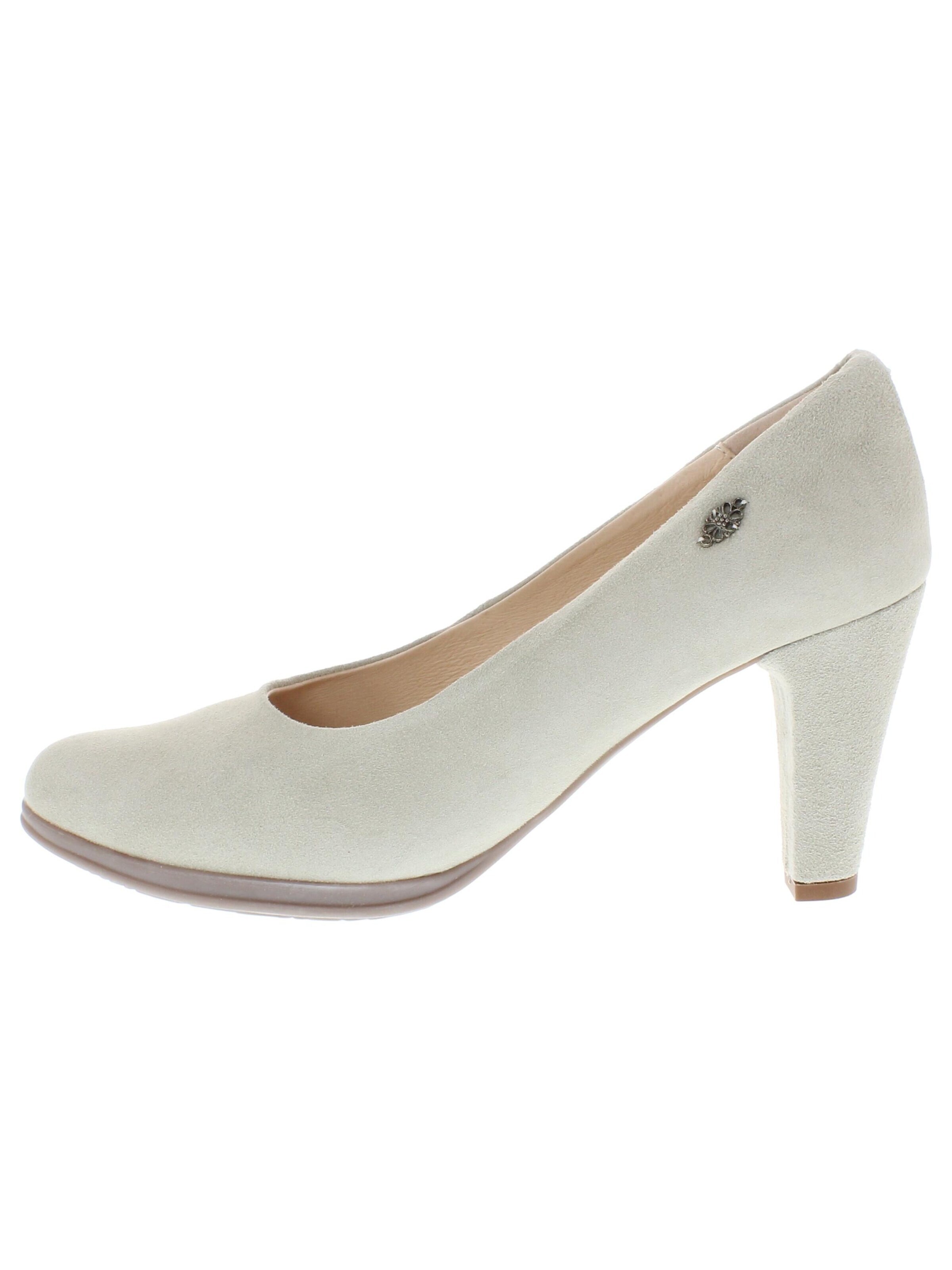 XAVER LUIS Schuhmanufaktur Traditional Shoes 'Sonya 2.0' in Green: front