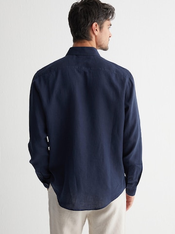 SILK & CASHMERE Shirt in Blue