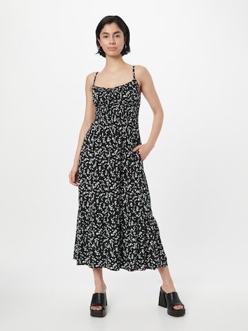 HOLLISTER Summer dress in Black: front