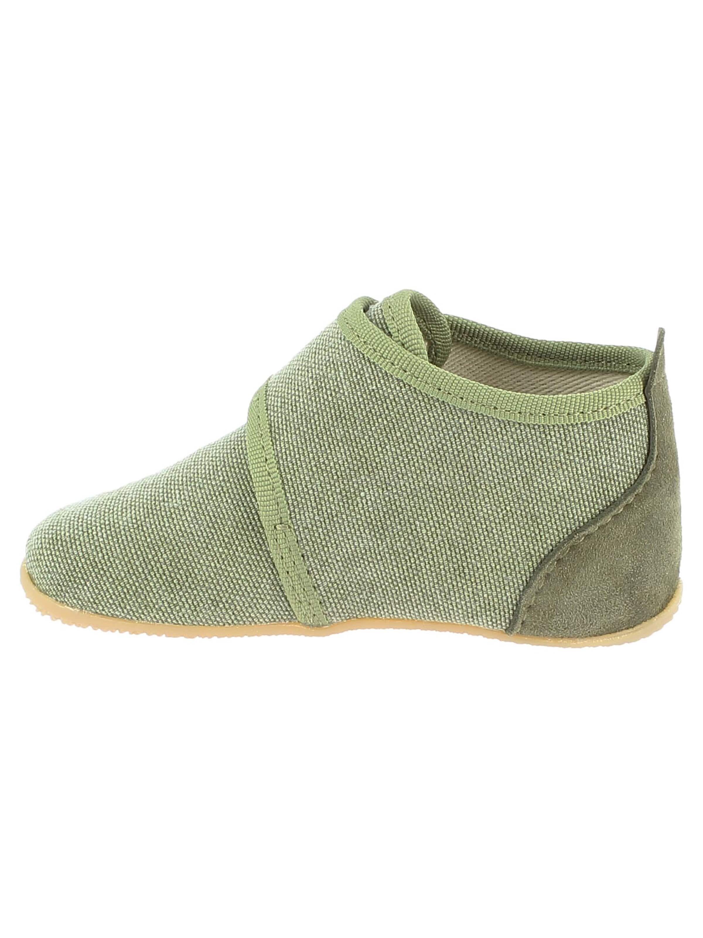 Pantoufle 'Cotton' Living Kitzbühel en vert