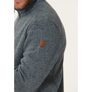 Gipfelglück Athletic Fleece Jacket 'Heinz' in Grey