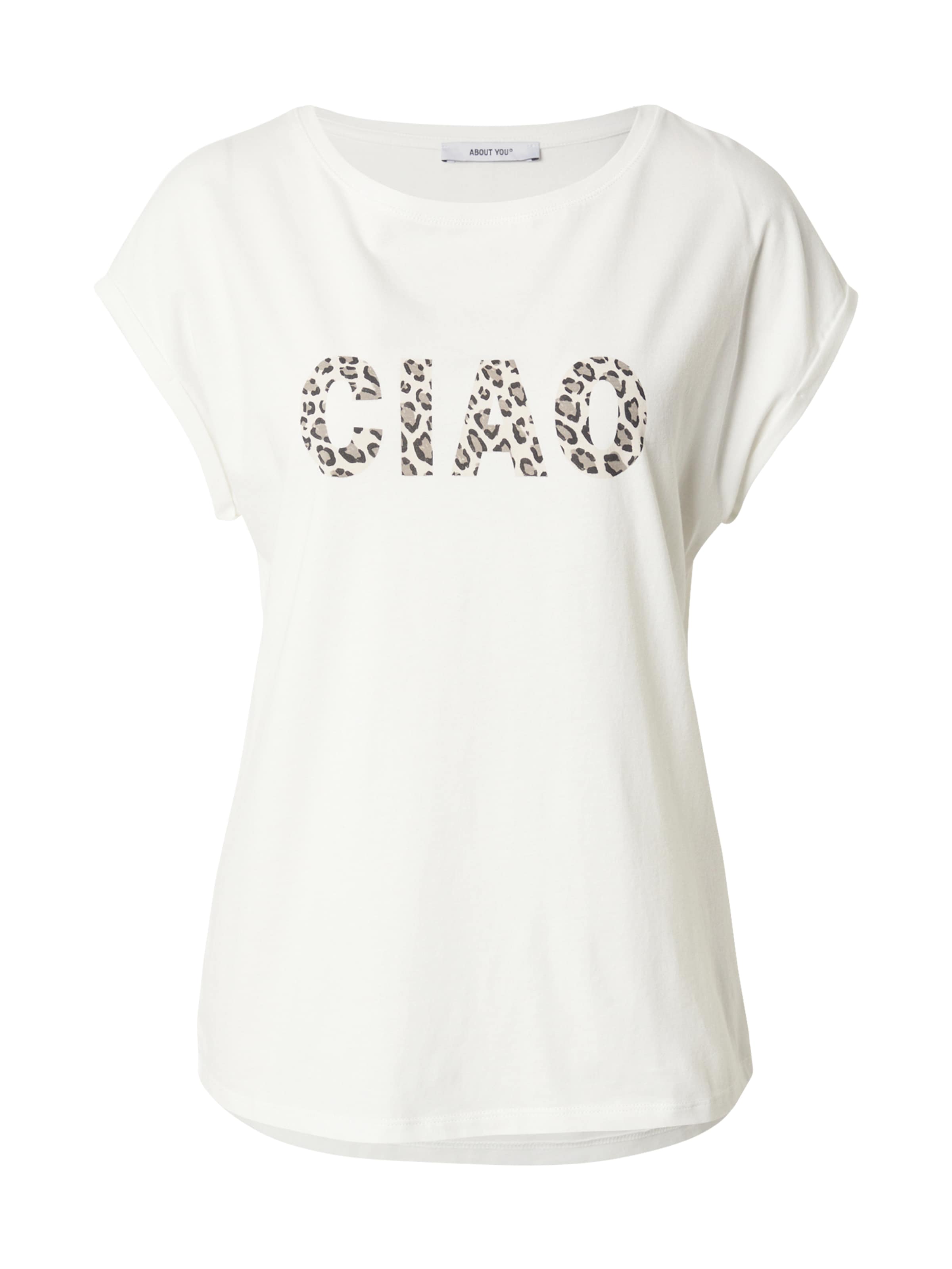 ABOUT YOU - Camiseta 'Fanny' en blanco: frente