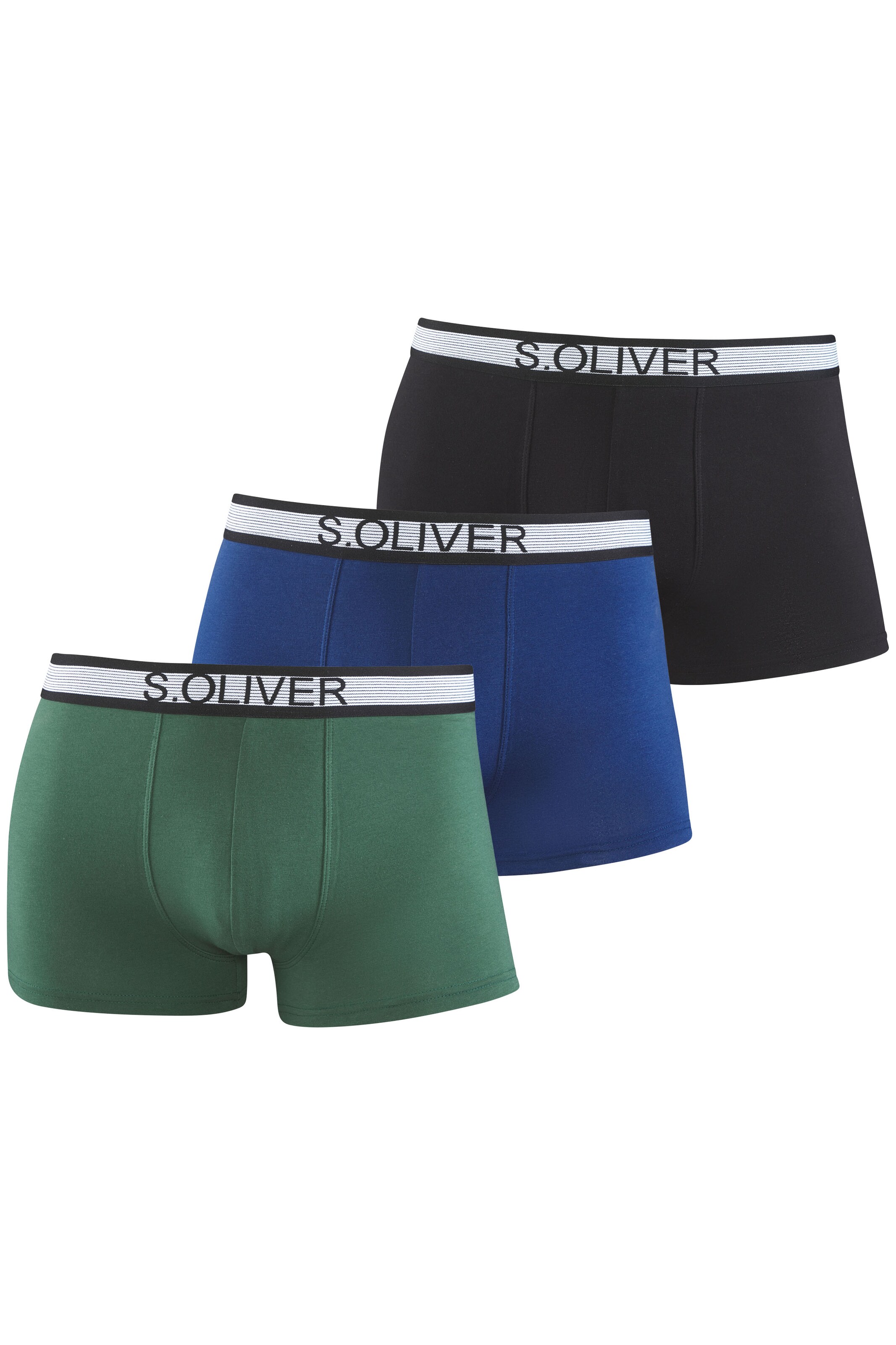 s.Oliver Boxer shorts in Blue: front
