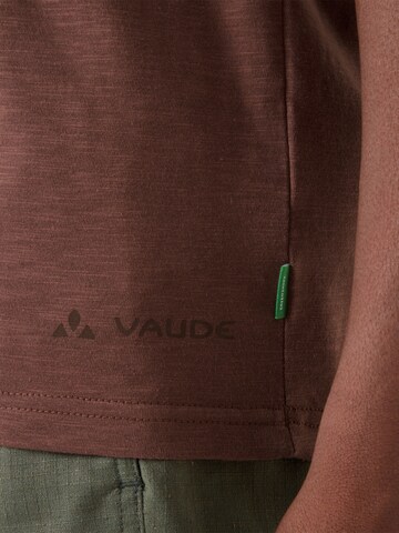 VAUDE T-Shirt ' Nevis IV ' in Braun