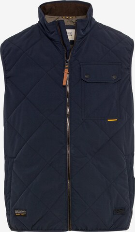 CAMEL ACTIVE Vest in Blue: front