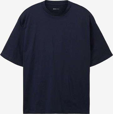 T-Shirt TOM TAILOR DENIM en bleu : devant