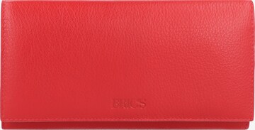 Bric's Wallet in Red: front