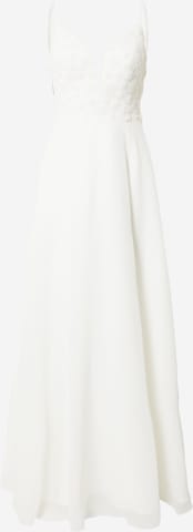 Laona Evening Dress in Beige: front