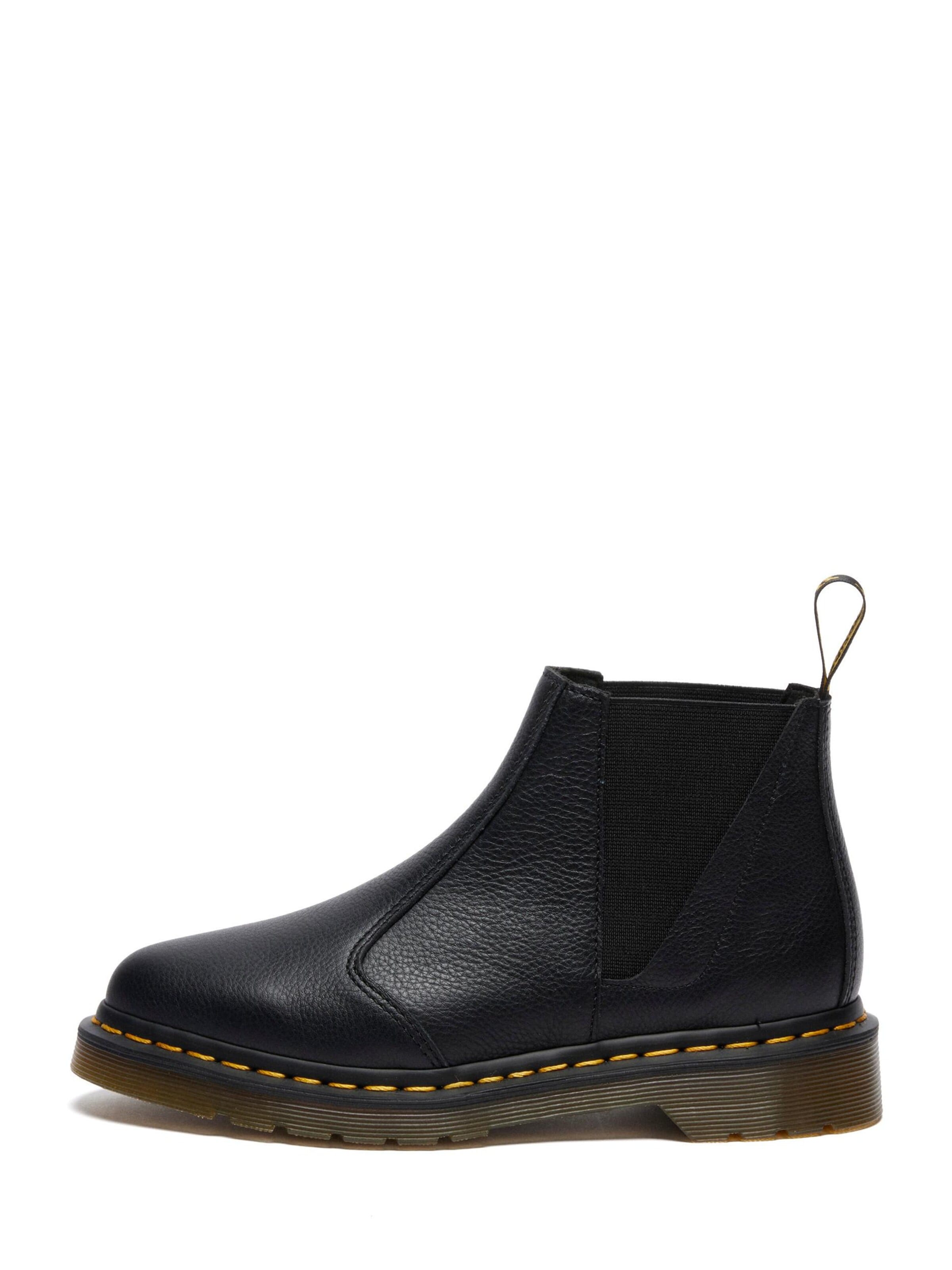 Dr. Martens Chelsea Boots 'Bianca II Virginia'‌‌‌‌ in Schwarz: Vorderseite
