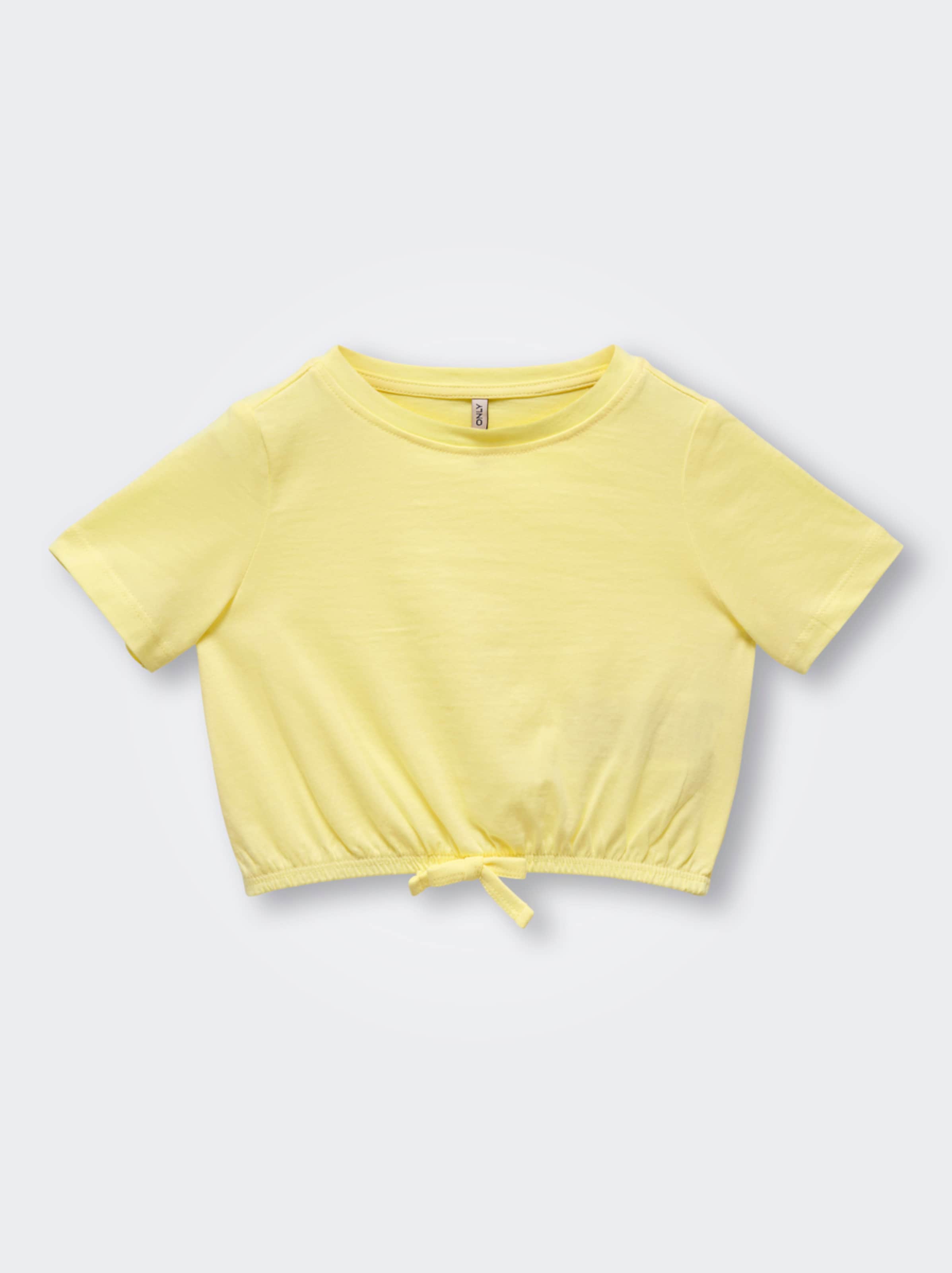 Kinder Kids (Gr. 92-140) KIDS MINI GIRL T-Shirt 'May' in Gelb - GD04614 Kinder Kids (Gr. 92-140) KIDS MINI GIRL T-Shirt 'May' in Gelb - GD04614