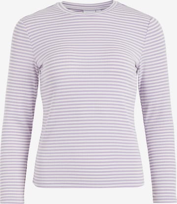 Vila Petite Shirt 'Thessa' in Purple: front