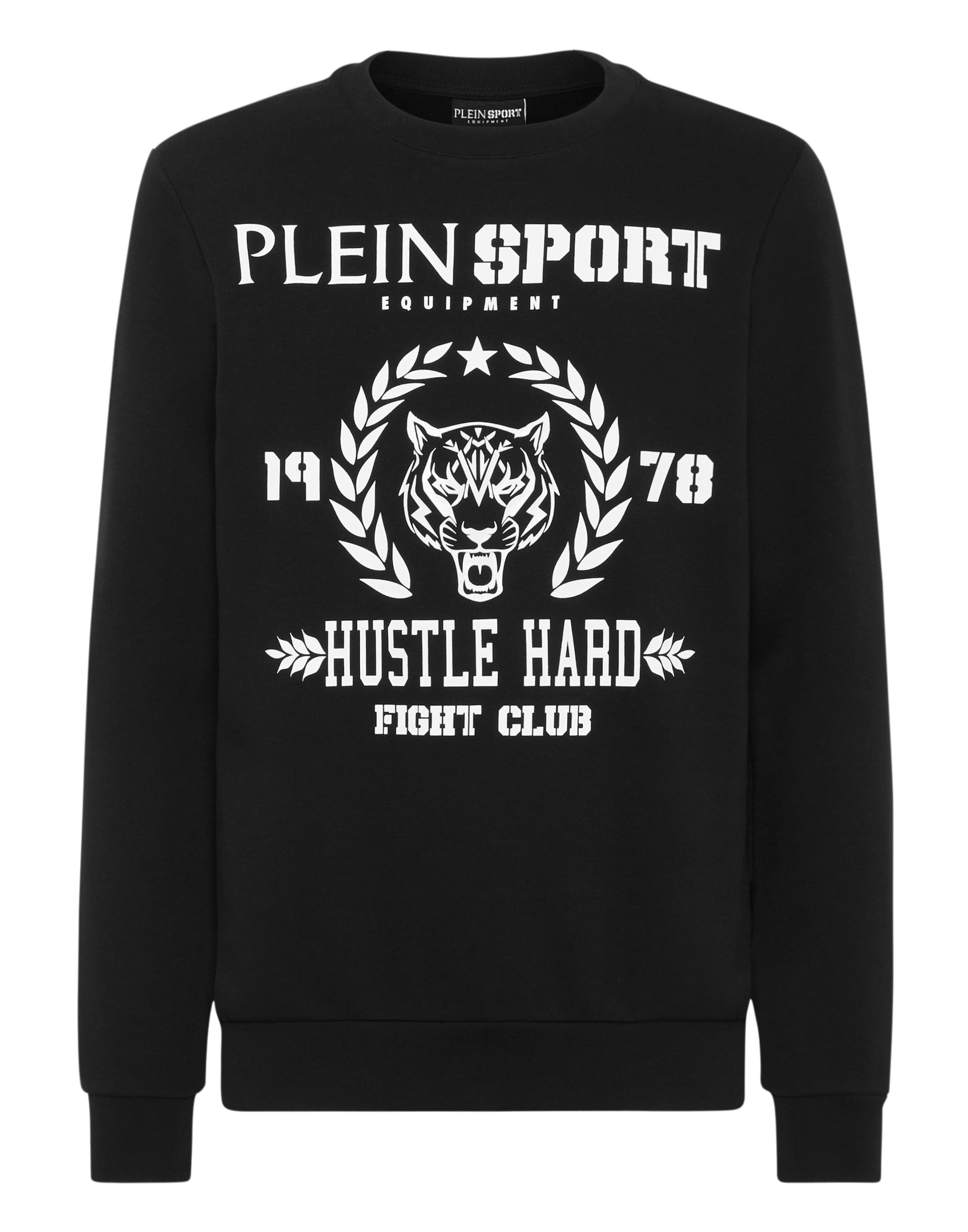Plein Sport - Sudadera 'Tiger' en negro: frente